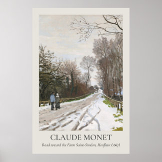 Claude Monet Vintage Wall Art 2x3 Ratio