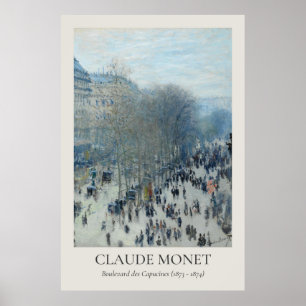 Claude Monet Vintage Wall Art 2x3 Ratio