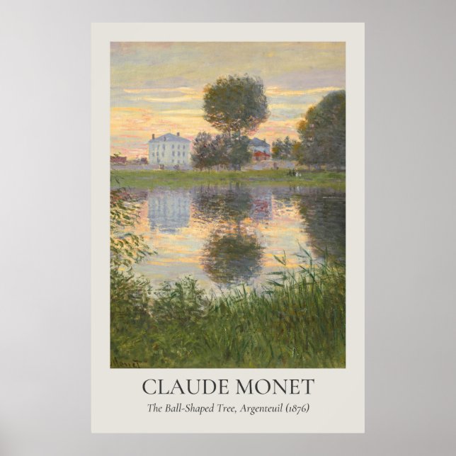 Claude Monet Vintage Wall Art 2x3 Ratio (Front)