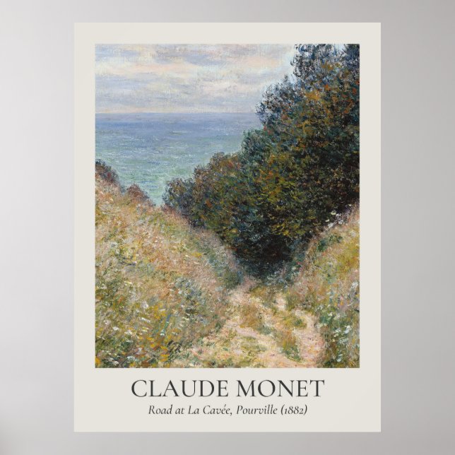 Claude Monet Vintage Wall Art 3x4 Ratio (Front)
