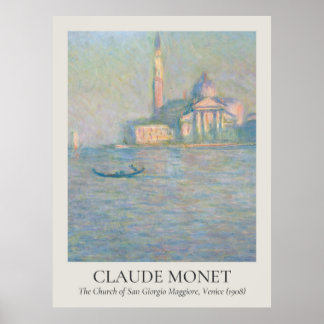 Claude Monet Vintage Wall Art 3x4 Ratio