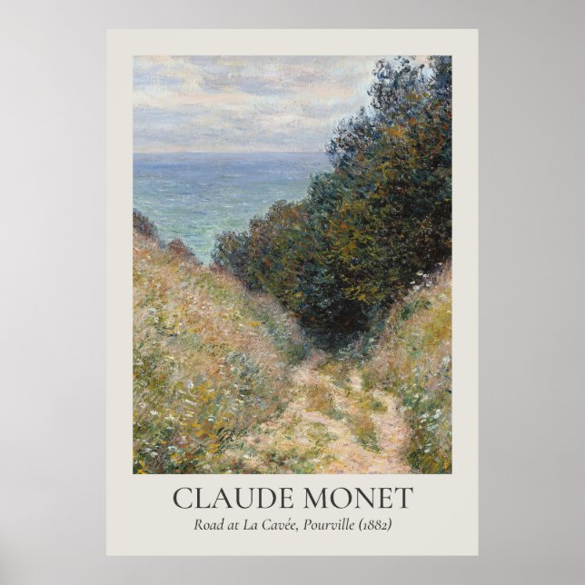 Claude Monet Vintage Wall Art ISO Ratio (Front)