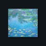 Claude Monet - Water Lilies 1906 Canvas Print<br><div class="desc">Water Lilies (Nympheas) - Claude Monet,  Oil on Canvas,  1906</div>