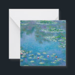 Claude Monet - Water Lilies 1906 Card<br><div class="desc">Water Lilies (Nympheas) - Claude Monet,  Oil on Canvas,  1906</div>