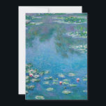 Claude Monet - Water Lilies 1906 Invitation<br><div class="desc">Water Lilies (Nympheas) - Claude Monet,  Oil on Canvas,  1906</div>