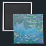 Claude Monet - Water Lilies 1906 Magnet<br><div class="desc">Water Lilies (Nympheas) - Claude Monet,  Oil on Canvas,  1906</div>