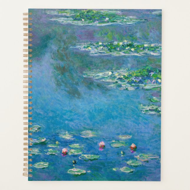 Claude Monet - Water Lilies 1906 Planner (Front)