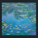 Claude Monet - Water Lilies 1906 Poster<br><div class="desc">Water Lilies (Nympheas) - Claude Monet,  Oil on Canvas,  1906</div>