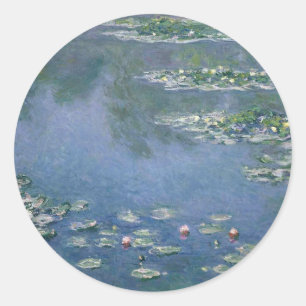 Claude Monet - Water Lilies - 1906 Ryerson Classic Round Sticker
