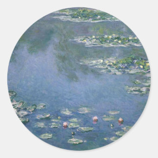 Claude Monet - Water Lilies - 1906 Ryerson Classic Round Sticker