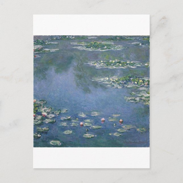 Claude Monet - Water Lilies - 1906 Ryerson Postcard (Front)