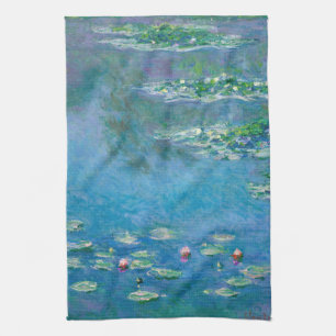 Claude Monet - Water Lilies 1906 Tea Towel
