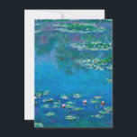Claude Monet - Water Lilies 1906 Thank You Card<br><div class="desc">Claude Monet - Water Lilies 1906. Famous art painting.</div>