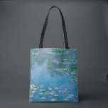 Claude Monet - Water Lilies 1906 Tote Bag<br><div class="desc">Water Lilies (Nympheas) - Claude Monet,  Oil on Canvas,  1906</div>