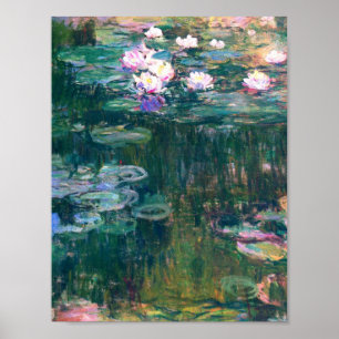 Claude Monet - Water Lilies, 1914 Poster