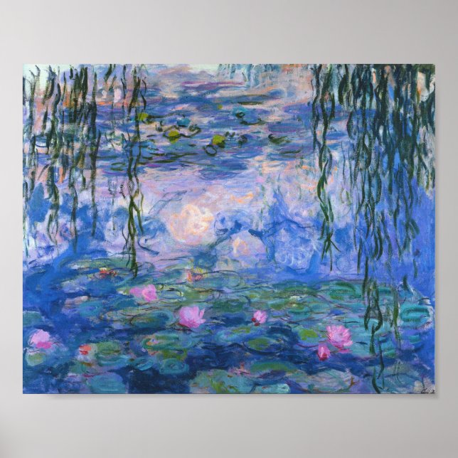 Claude Monet - Water Lilies, 1916 Poster (Front)