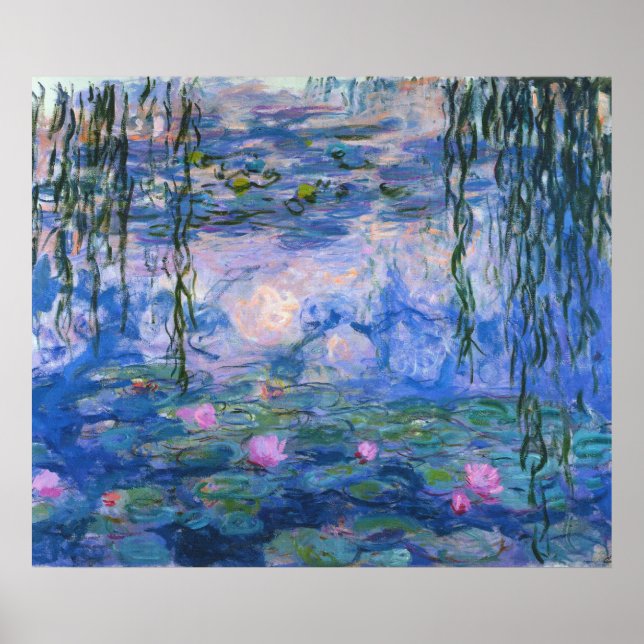 Claude Monet - Water Lilies, 1916 Poster (Front)