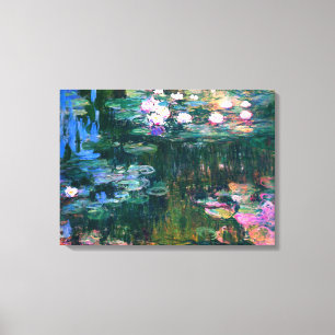 Claude Monet - Water Lilies (1917) Canvas Print