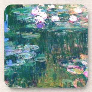 Claude Monet Water Lilies 1917 Coaster
