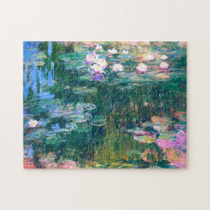 Claude Monet Water Lilies 1917 Jigsaw Puzzle