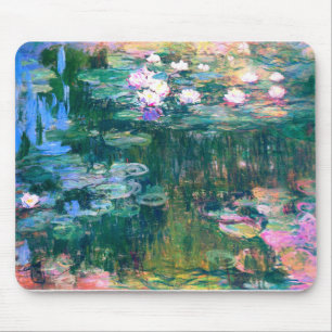 Claude Monet Water Lilies 1917 Mouse Pad