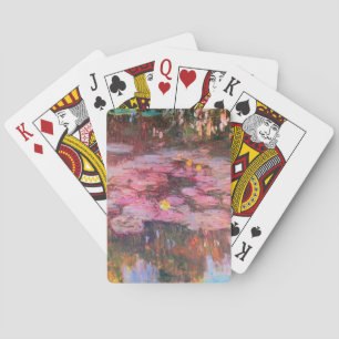 Claude Monet - Water Lilies 1917 Playing Cards