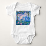 Claude Monet - Water Lilies 1919 Baby Bodysuit<br><div class="desc">Claude Monet - Water Lilies 1919 . Famous art painting.</div>
