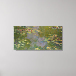 Claude Monet   Water Lilies, 1919 Canvas Print