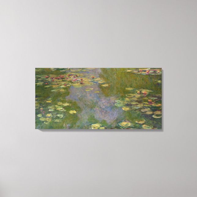 Claude Monet | Water Lilies, 1919 Canvas Print (Front)