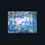 Claude Monet - Water Lilies, 1919 Canvas Print<br><div class="desc">Claude Monet's famous painting of Water Lilies,  1919.</div>