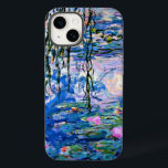 Claude Monet - Water Lilies, 1919, Case-Mate iPhone 14 Case<br><div class="desc">Famous painting of Water Lilies,  1919,  by Claude Monet</div>