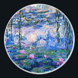 Claude Monet - Water Lilies, 1919, Ceramic Knob<br><div class="desc">Claude Monet famous painting,  Water Lilies,  1919</div>