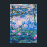 Claude Monet - Water Lilies 1919 Enclosure Card<br><div class="desc">Claude Monet - Water Lilies 1919 . Famous art painting.</div>