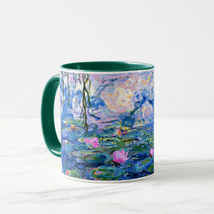 Claude Monet - Water Lilies, 1919, famous painting Mug