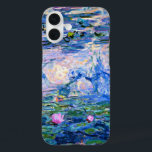 Claude Monet - Water Lilies 1919, fine art, iPhone 16 Plus Case<br><div class="desc">Claude Monet 1919 painting,  Water Lilies (pink),  fine art.</div>