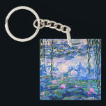 Claude Monet - Water Lilies, 1919, Key Ring<br><div class="desc">Famous painting of Water Lilies,  1919,  by Claude Monet</div>