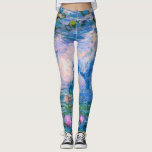 Claude Monet - Water Lilies 1919 Leggings<br><div class="desc">Claude Monet - Water Lilies 1919 . Famous art painting.</div>