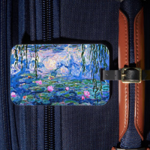 Claude Monet - Water Lilies, 1919, Luggage Tag