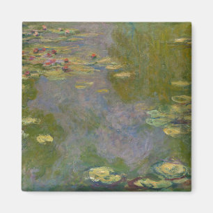 Claude Monet Water Lilies, 1919 Magnet