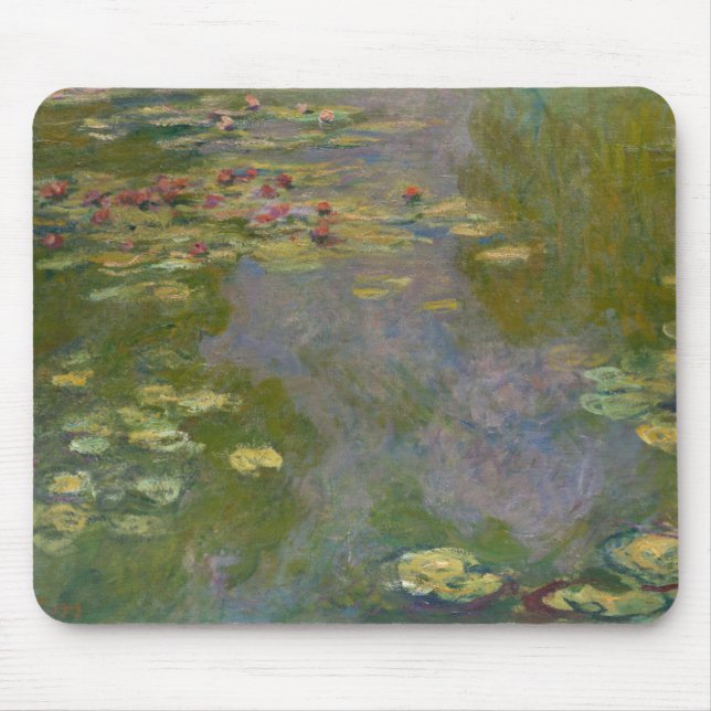 Claude Monet | Water Lilies, 1919 Mouse Pad (Front)