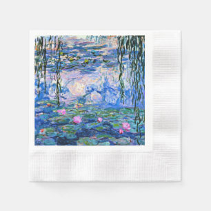 Claude Monet - Water Lilies, 1919, Napkin