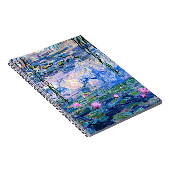 Claude Monet - Water Lilies, 1919, Notebook (Right Side)