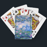 Claude Monet - Water Lilies, 1919 Playing Cards<br><div class="desc">Claude Monet's famous painting of Water Lilies,  1919.</div>