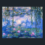 Claude Monet Water Lilies 1919 Poster<br><div class="desc">Artist: Claude Money
Title: Water Lilies
Year: 1919</div>