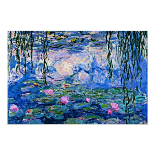 Claude Monet - Water Lilies, 1919, Poster (Front)