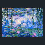 Claude Monet - Water Lilies, 1919 Poster<br><div class="desc">Monet painting of Water Lilies,  1919,  poster.</div>