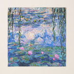 Claude Monet - Water Lilies, 1919,  Scarf<br><div class="desc">Famous painting by Claude Monet,  Water Lilies,  1919.</div>