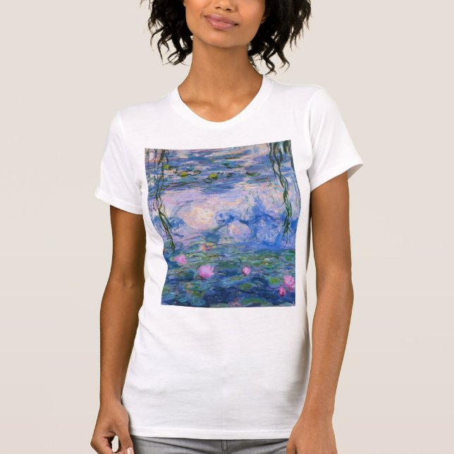 Claude Monet - Water Lilies 1919 T-Shirt (Front)