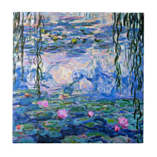 Claude Monet - Water Lilies, 1919, Tile