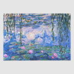 Claude Monet - Water Lilies, 1919, Tissue Paper<br><div class="desc">Claude Monet famous painting,  Water Lilies,  1919</div>